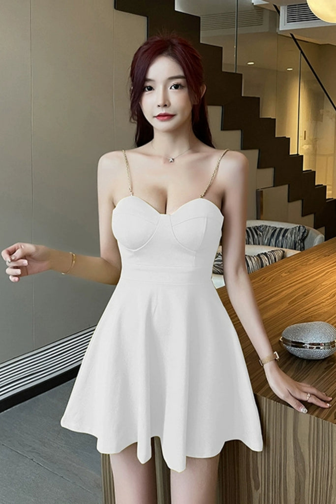hoco dresses black and white Yellow/Black/White Satin Sweetheart Neck Short Prom Dresses, Short Yel – Lwt Dress
