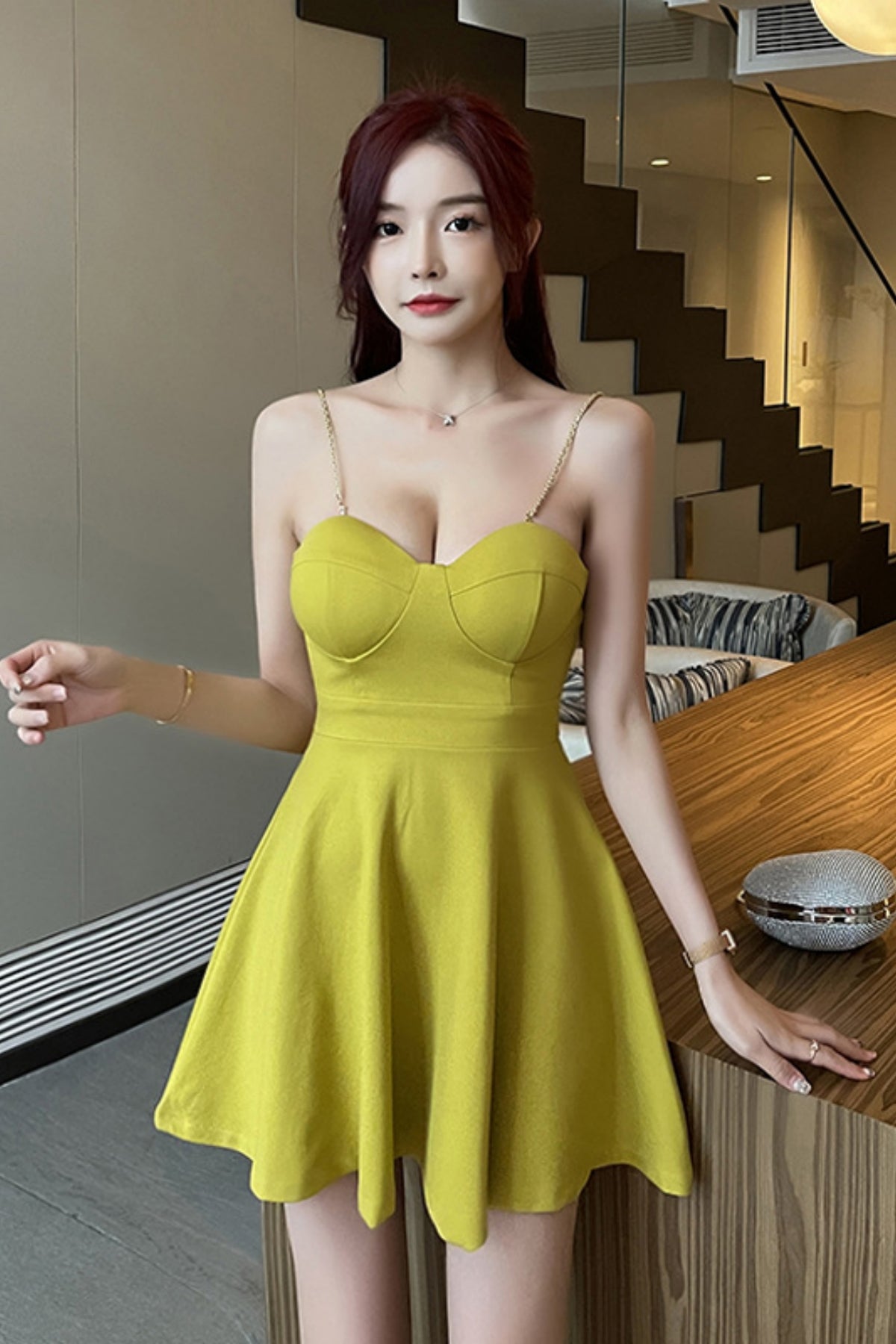 Yellow/Black/White Satin Sweetheart Neck Short Prom Dresses, Short Yel Lwt Dress Yellow/Black/White Satin Sweetheart Neck Short Prom Dresses, Short Yel Lwt Dress