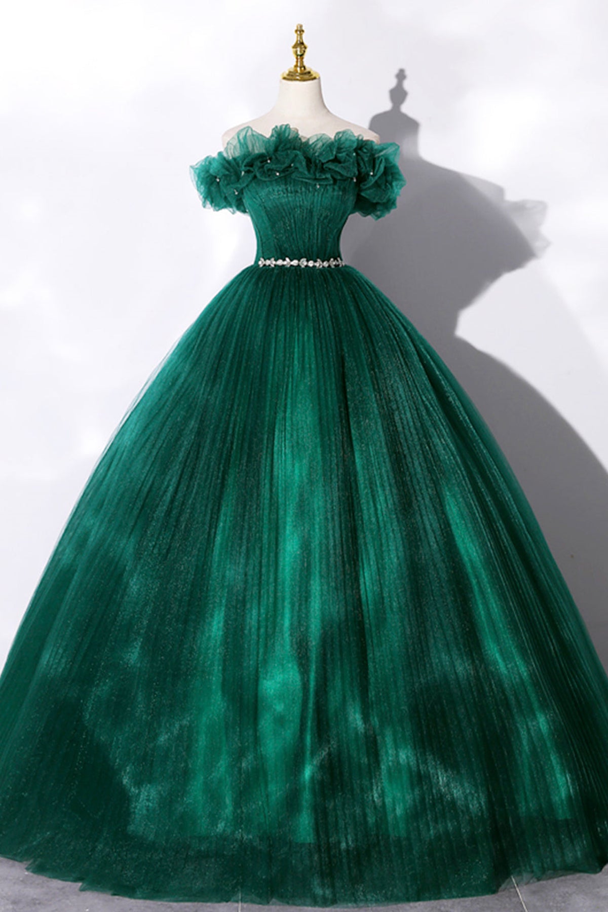 green dresses with belt Hunter Green Cotton Belted Mini Dress - Shirt Dresses