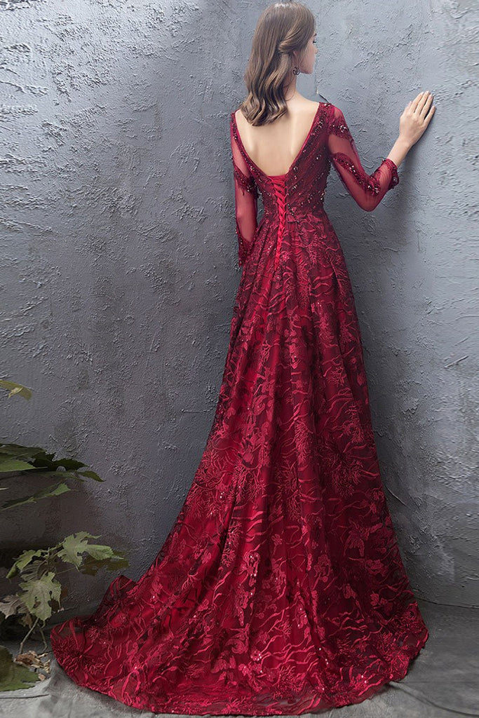 open lace back dress Burgundy Off the Shoulder Prom Dress,Lace Satin Evening Dress,Prom Dre open lace back dress Burgundy Off the Shoulder Prom Dress,Lace Satin Evening Dress,Prom Dre