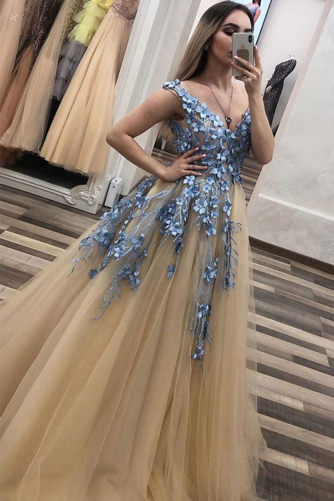 Off Shoulder Champagne Lace Long Prom Dresses, Champagne Lace Formal D Lwt Dress Off Shoulder Champagne Lace Long Prom Dresses, Champagne Lace Formal D Lwt Dress