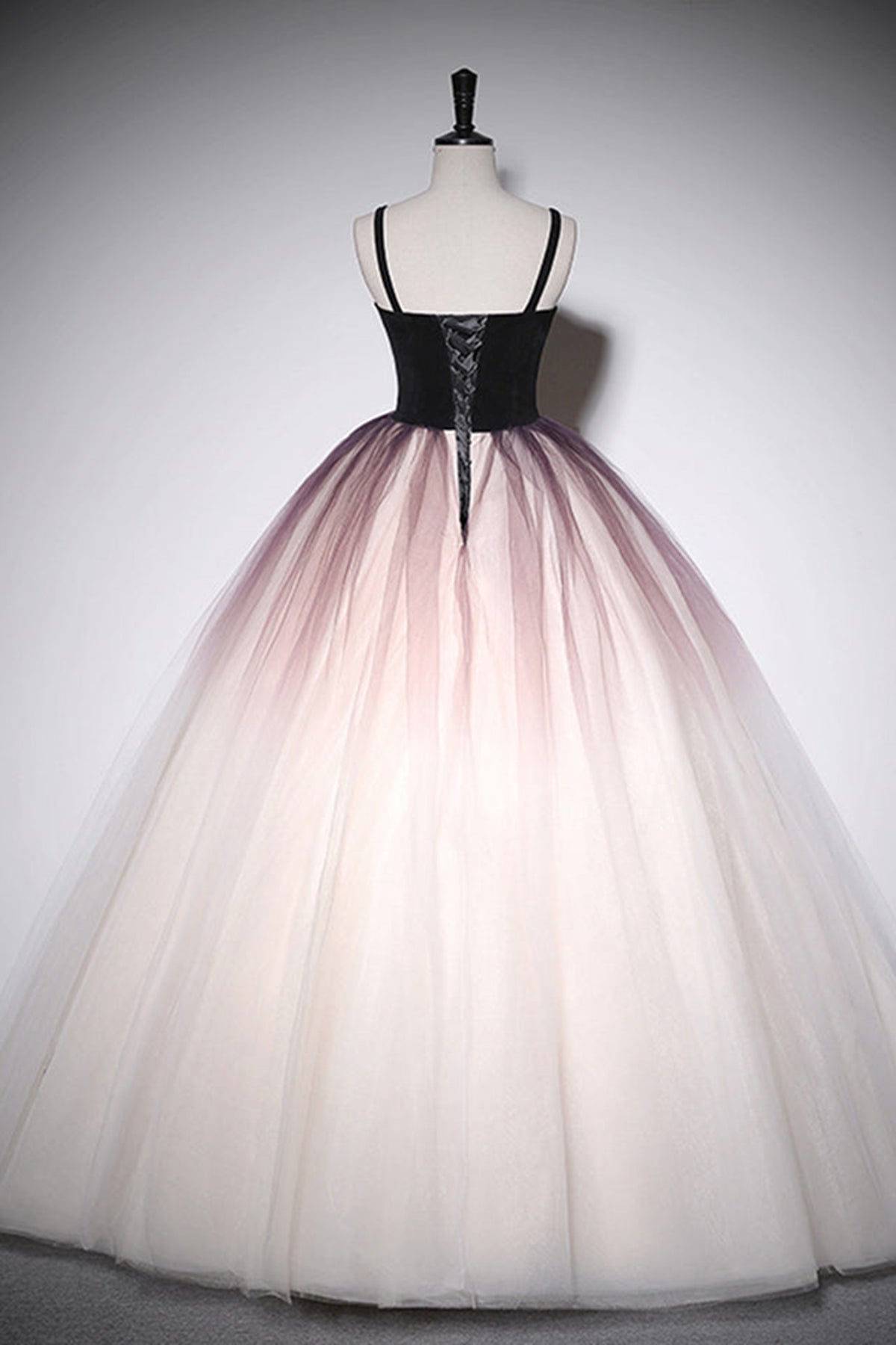 Pretty Sweetheart Neck Ombre Tulle Long Prom Dresses, Long Ombre Forma ...