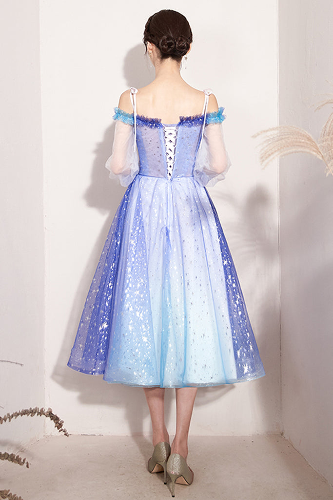 Princess Long Sleeves Floral Lace Tulle Short Prom Homecoming Dresses, Lwt Dress Princess Long Sleeves Floral Lace Tulle Short Prom Homecoming Dresses, Lwt Dress