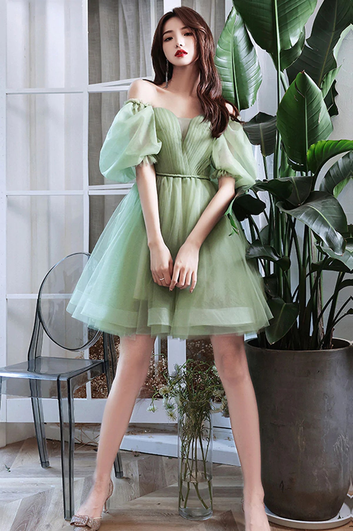 short graduation dress ZAPAKA Women Matte Satin White Off the Shoulder Sheath Little White Dress, White / US10 The fabric is comfortable for skin Black Tulle Short Graduation Dress