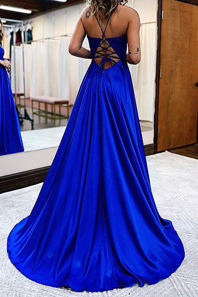 V Neck Blue Green Lace Prom Dresses, Blue Green Lace Formal Graduation Lwt Dress V Neck Blue Green Lace Prom Dresses, Blue Green Lace Formal Graduation Lwt Dress